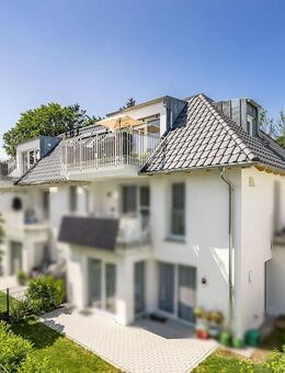 Beletage an der Trabrennbahn: Sagenhaftes Penthouse in bester Nachbarschaft von München-Daglfing - München