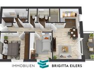 NEUBAU: Moderne 3-Zimmer-Wohnung mit Gäste-WC, Duschbad & Süd-Balkon - Achim