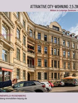 Attraktive 2,5-Raumwohnung in bester Innenstadtlage von Leipzig - Leipzig
