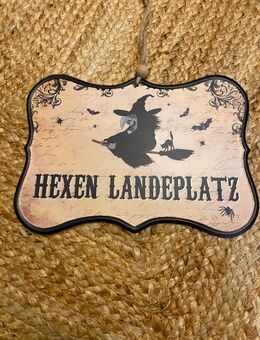 METALLSCHILD HEXEN - Hagen (Teutoburger Wald)