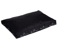 Hundekissen Silhouette schwarz - Größe M: L 90 x B 60 x H 8 cm