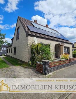 Großes 2FH mit Kamin, Sonnenterrasse, ruhige & zentrale Lage in Achim mit Vollkeller, Garagen & PV - Achim