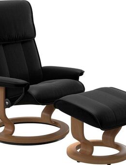 Stressless® Relaxsessel Admiral, mit Classic Base, Größe M & L, Gestell Eiche