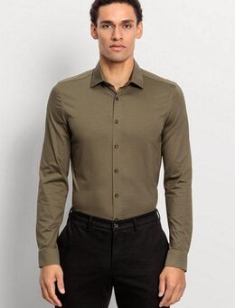 OLYMP Businesshemd No. Six 24/Seven super slim in bequemer Jersey-Qualität