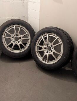 4x Mercedes Alufelgen 16 Zoll 5 Doppelspeichen inkl Winterreifen - Hünxe