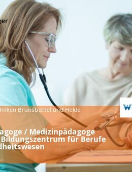 Pflegepädagoge / Medizinpädagoge (w/m/d) | Bildungszentrum für Berufe im Gesundheitswesen - Heide