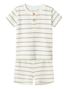 Name It Hausanzug NBNOTERRY SS TOP SET (Set, 2 tlg) bestehend aus Shirt und Hose