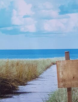 Stoffbanner „Strand, Düne,“ aus Fahnenstoff 2000 cm x 1000 cm schwer enflammbar - Stolberg (Rheinland, Kupferstadt)