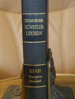 Thieme - Becker - Künstlerlexikon , Band XXVII , Piermaria - Ramsdell , VEB Seemann Verlag , 600 Seiten - Görlitz