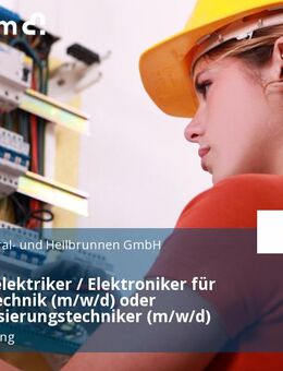 Industrieelektriker / Elektroniker für Betriebstechnik (m/w/d) oder Automatisierungstechniker (m/w/d) - Brohl-Lützing