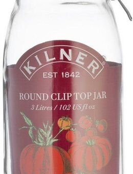 KILNER Einmachglas, Glas, (1-tlg), 3 Liter