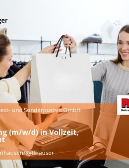 Filialleitung (m/w/d) in Vollzeit, unbefristet - Bad Frankenhausen (Kyffhäuser)