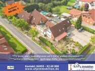 ***2 Wohn- und 2 Geschäftshäuser auf 2.234 m² großem Grundstück*** - Ostrhauderfehn