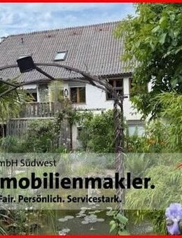Zentrale Stadtlage! Wohlfühl-Oase mit drei Wohneinheiten und herrlichem Garten - Pfullendorf