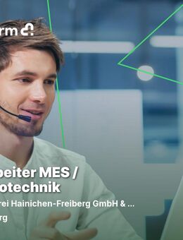 Mitarbeiter MES / Elektrotechnik (m/w/d) - Freiberg