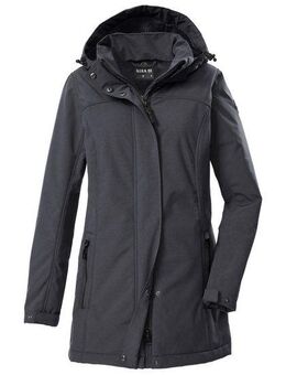 G.I.G.A. DX by killtec Softshellparka GW 36 WMN SFTSHLL PRK Softshellparka: wasserdicht, Teddyfell, 2-Wege-Reißverschluss