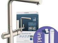 Schütte Spültischarmatur AQUASTAR PRO mit Filtersystem für Trinkwasser, praktische Cold-Start-Funktion