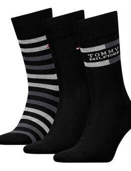 Tommy Hilfiger Socken TH MEN SOCK 3P GIFTBOX TOMMY STRIPE (3 Paar)