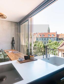 Stilvolles Design-Loft mit Weitblick & privatem japanischen Feng-Shui-Garten - Berlin
