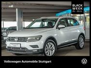 VW Tiguan, 2.0 TDI Highline, Jahr 2021 - Stuttgart