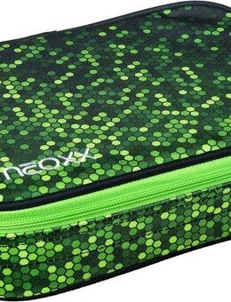 neoxx Schreibgeräteetui Schlamperbox, Dunk, Pixel my mind, teilweise aus recyceltem Material
