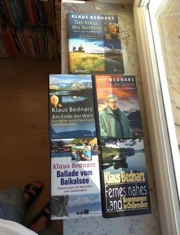 Klaus Bednarz Ostpreußen Karelien Feuerland Patagonien 5 Bücher zus. 12,- - Weesby