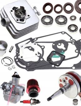 Simson S51 S50 N Duro ZYLINDERWELLE VERGASER Motor Tuning Set2532 - Wuppertal