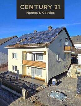 Attraktives 1 - 2 FH. mit möglicher ELW, Doppelgarage, Doppelcarport, Garten und Balkonen in Toplage - Thaleischweiler-Fröschen