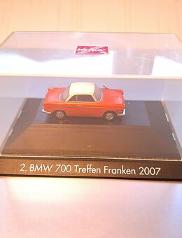 Oldie Modellauto 1:87 HERPS---BMW 700 Sport --2.BMW Treffen Franken 2007 NEU OVP - Meckenheim