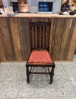 → Stuhl Holzstuhl Wohnzimmerstuhl Antik H107xB46xT44 alt - Überlingen Zentrum