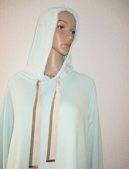 NEU * Stylisch * Kapuzen * Hoodie * Sweat- Shirt * Sweater "CARTOON" Gr. 44- 46/ L- XL * lind- mint- grün * grau * - Riedlingen
