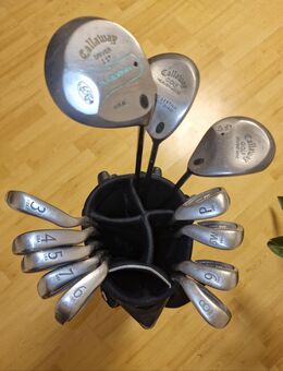 Golf Set OdysseySS2S / TaylorMade Burner Driver /Callaway FT9 / FTiq Damen Callaway Schläger Set 3-9 / SW /P / 7 / 9 - Ingolstadt