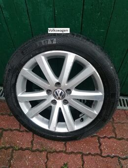 4 Stk VW 3C0601025J Felgen - Alufelgen in gutem Zustand ohne Radschrauben/ Radmuttern - Weibern