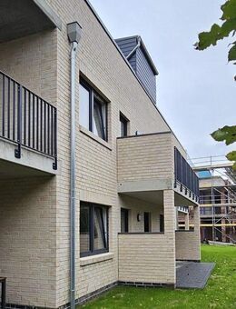 Neuwertige seniorengerechte 3-Zimmer-Erdgeschosswohnung mit Terrasse und Stellplatz in Erfde - Erfde