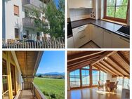 Provisionsfreie 3-Zimmer-Maisonette mit traumhaftem Bergblick - Ruhige Toplage in Traunstein-Geißing - Traunstein