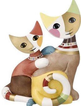 Goebel Dekofigur Rosina Wachtmeister - Katzen Noemi e Taddeo (1 St), Sammelfigur