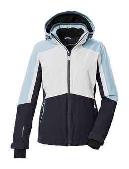 Killtec Skijacke KSW 28 WMN SKI JCKT Wasserdichte Skijacke mit Colourblock-Design und praktischen Taschen