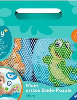 Ravensburger Badespielzeug Play+ Mein erstes Bade-Puzzle: Tiere