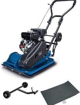 Scheppach Rüttelplatte HP1900S, (LxB) 53x35 cm, 4,1kW, 4-Takt-Benzinmotor 196ccm, 17000N