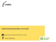 Industriemechaniker (m/w/d) - Bad Oldesloe