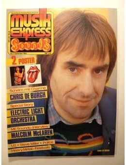 MUSIKEXPRESS SOUNDS Musik Heft 09/1983 De Burgh - Bremen