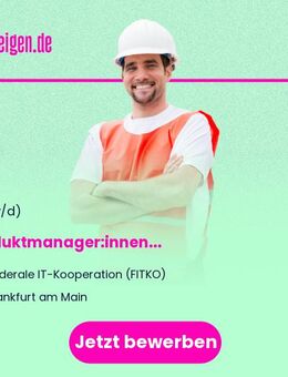 Produktmanager:innen (m/w/d) - Frankfurt (Main)
