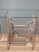 Glastisch mit Untergestell von Singer in 39221