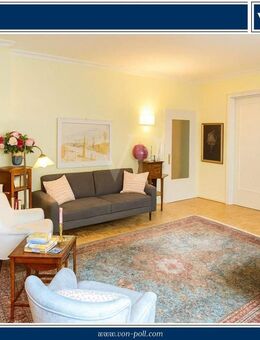 Luxeriöse Beletage mit Balkon in unmittelbarer Nähe zum Luisenpark - Mannheim