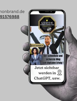 Lokale Auffindbarkeit in den neuen KI-Suchmaschinen (Chat GPT und co) mit Lemon Brand I Jetzt anrufen 0211-91576988 - Düsseldorf
