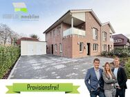 Provisionsfrei - Exklusive Erdgeschosswohnung mit Wärmepumpe und PV-Anlage! Schlüsselfertig! - Leer (Ostfriesland)