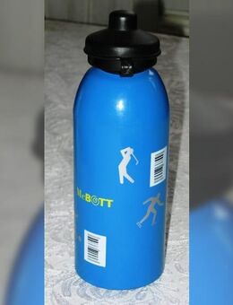 Trinkflasche Mc Bott aus Aluminium 0,6 L Farbe blau - Celle