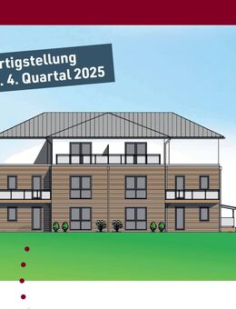Neubau-Erstbezug: Exklusive 3 Zi.-Wg. mit gr. Terrasse - Travenbrück