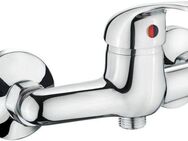 CON:P Badarmatur Brause-Einhebelarmatur "Anza", Messing, verchromt, 1/2 Zoll Brauseabgang