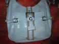 Handtaschen, Koffer NEU mit ETIKETT * Kroko- Style * Lack- Leder * Henkel * Hand- Tasche * Bag * Tote "GABOR" Original * himmel- blau * Pastell * in 88499